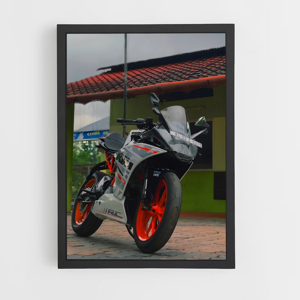 Poster Éclatant Rc 390 – affiche KTM Moto (vue 2)